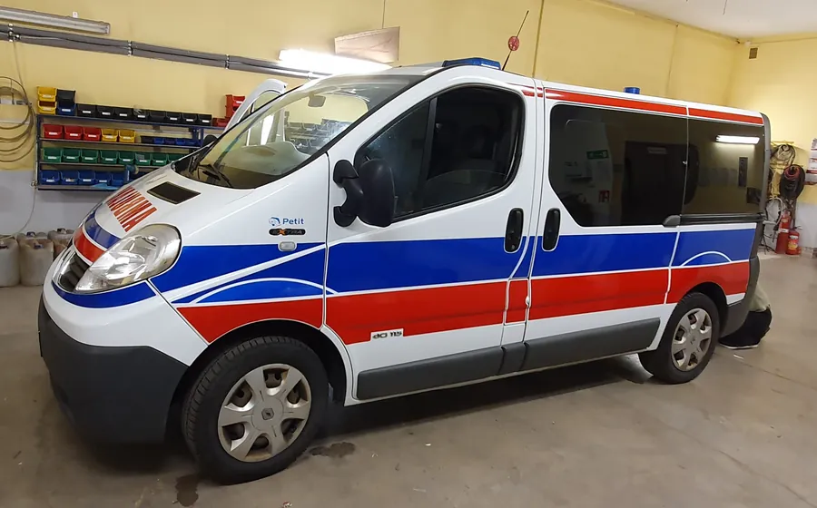 Oznakowanie pojazdu ratowniczego